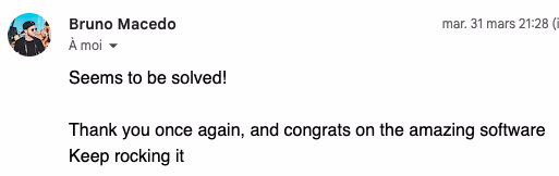 DavinciClaude user testimonial from the Discord community